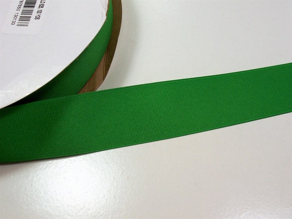 Green Ribbon, Kelly Green Grosgrain Ribbon 1 1/2 Inches Wide X 10 Yards,  Schiff Emerald Green Ribbon, 500 