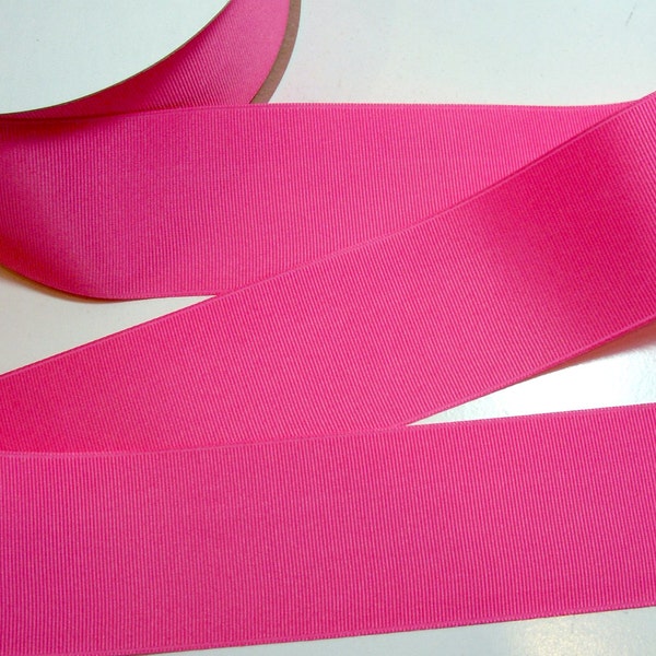 Pink Ribbon, Offray Hot Pink Grosgrain Ribbon 2 1/4 inches wide x 10 yards, 305