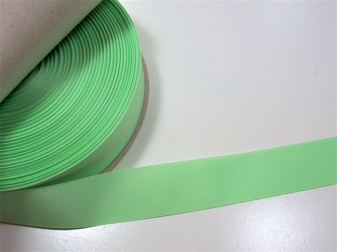 Green Ribbed Ribbon Green Ribbon, Key Lime Green Grosgrain Ribbon 1 1/2 Inches Wide X 10 ...