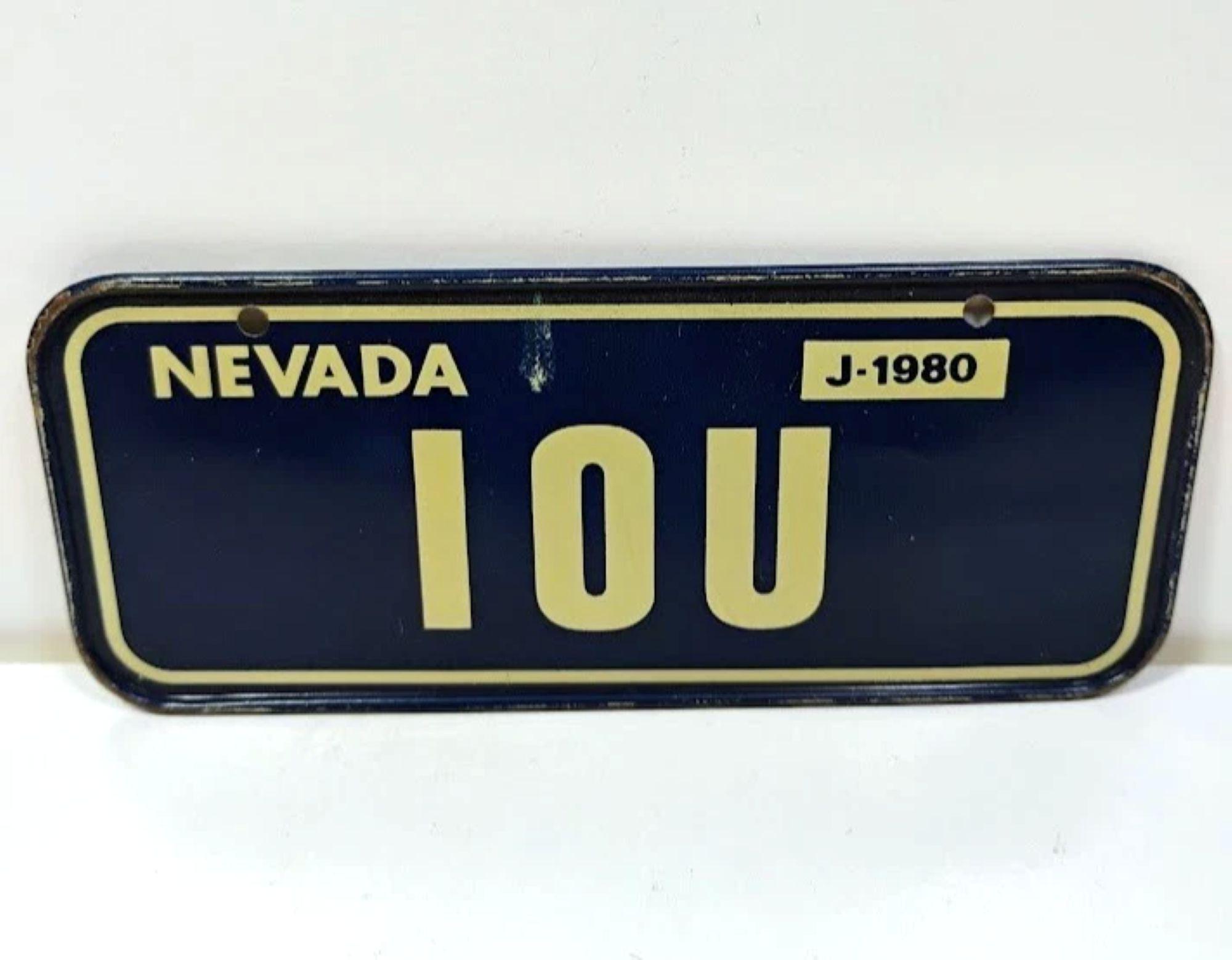 License plate 1980 - Etsy 日本