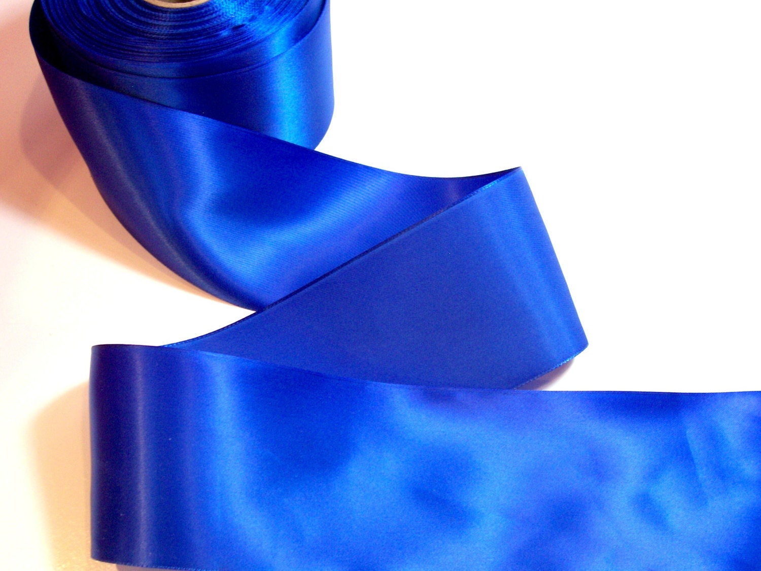 Antique Blue Single Faced Satin Ribbon, 7/8 Inch x Bulk 25 Yards