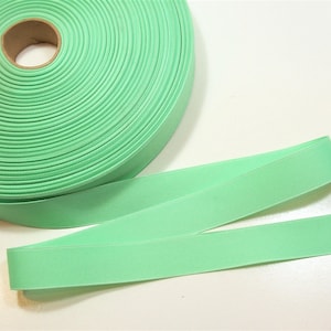Green Ribbon, Mint Green Grosgrain Ribbon 7/8 inch wide x 10 yards, Bin 10