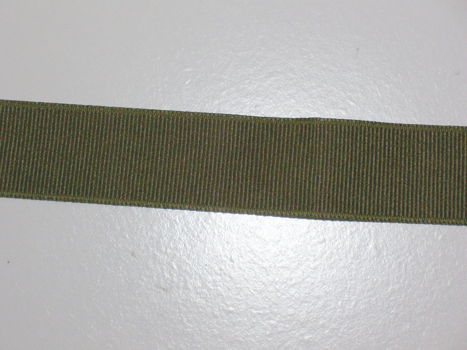 Green Ribbon Soft Olive Grosgrain Ribbon 7/8 Inch Wide X 10 Etsy