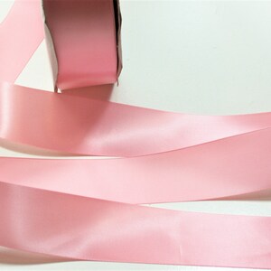 Pink Ribbon, Schiff Single-faced Pink Satin Ribbon 1 1/2 Inches Wide X ...