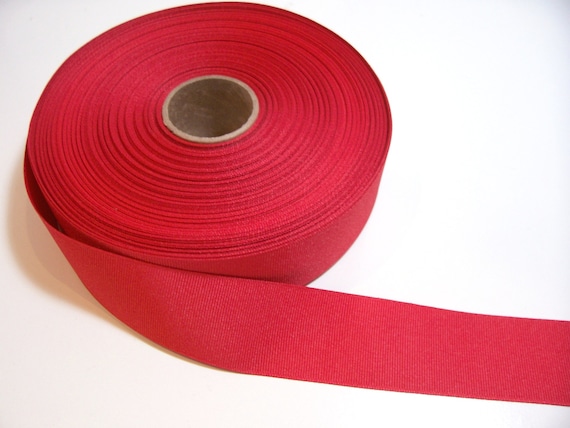 Red Ribbon, Offray Red Grosgrain Ribbon 1 1/2 Inches Wide X 10