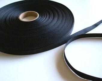 Black Ribbon, Offray Black Grosgrain Ribbon 3/8 inch wide x 10 yards, Black Ribbon, 1018