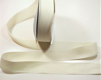 White Twill Tape, Antique White Herringbone Twill Tape Ribbon 1 1/2 inches wide x 10 yards, 521