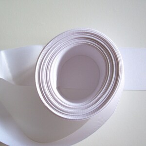 Offray White Grosgrain Ribbon 2 1/4 Inches Wide X 10 Yards, Bin 4 - Etsy