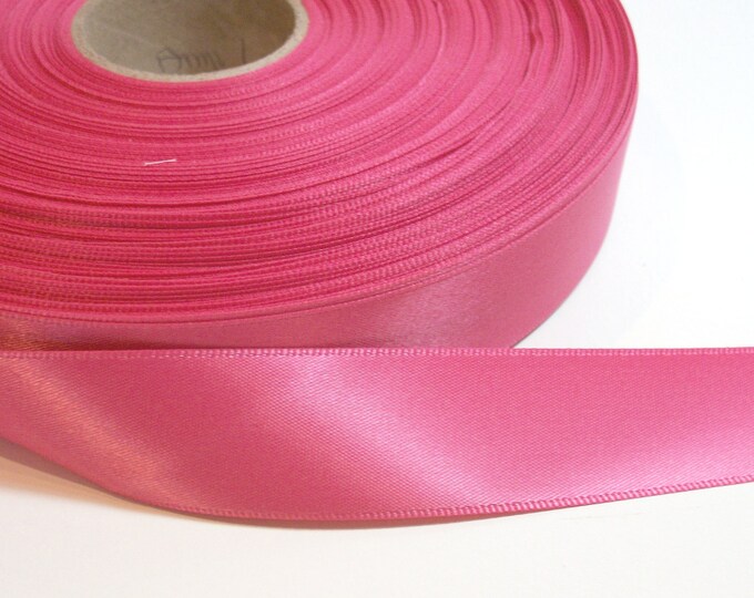 Dusty Rose Pink Single-faced Satin Ribbon 7/8 Inch Wide X 10 Yards, Schiff Ribbon, SECOND ...
