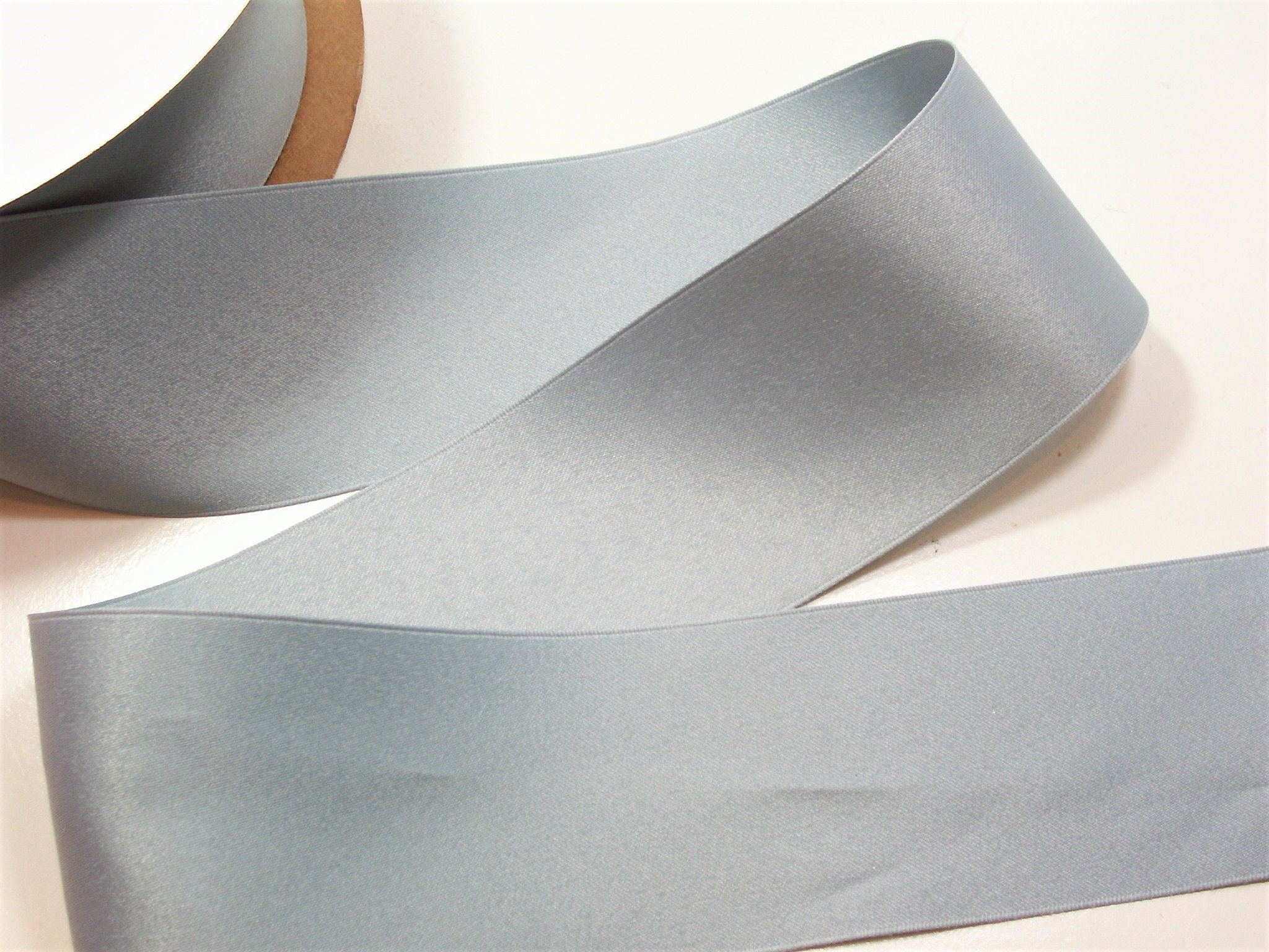 Sage Green Double Satin Ribbon, Premium Quality in 7 Widths, Wedding  Ribbon, Gift Wrap and Stationery RECYCLED RIBBON 