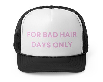 Bad Hair Day-truckerpet | Grappige sarcastische mesh-snapback