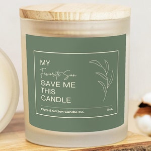 Father&#39;s Day Gift Candle from Son Bday Gift for Dad Bday Gift for Dad Father&#39;s Day Candle Witty Dad Candle Dad Funny Candle Gift for Dad