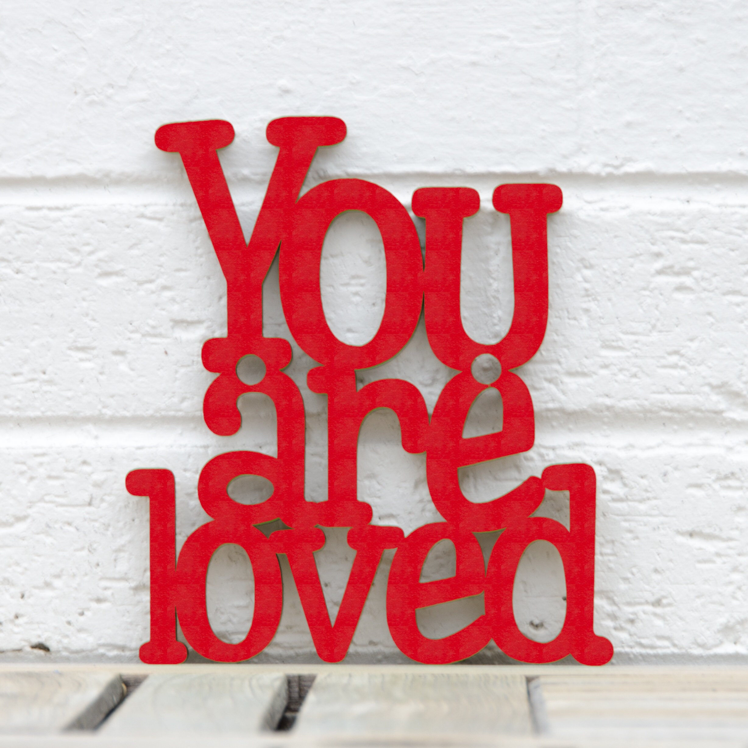 You Are Loved Self Love Wood Wall Art Decor Carved Wood Signs Etsy