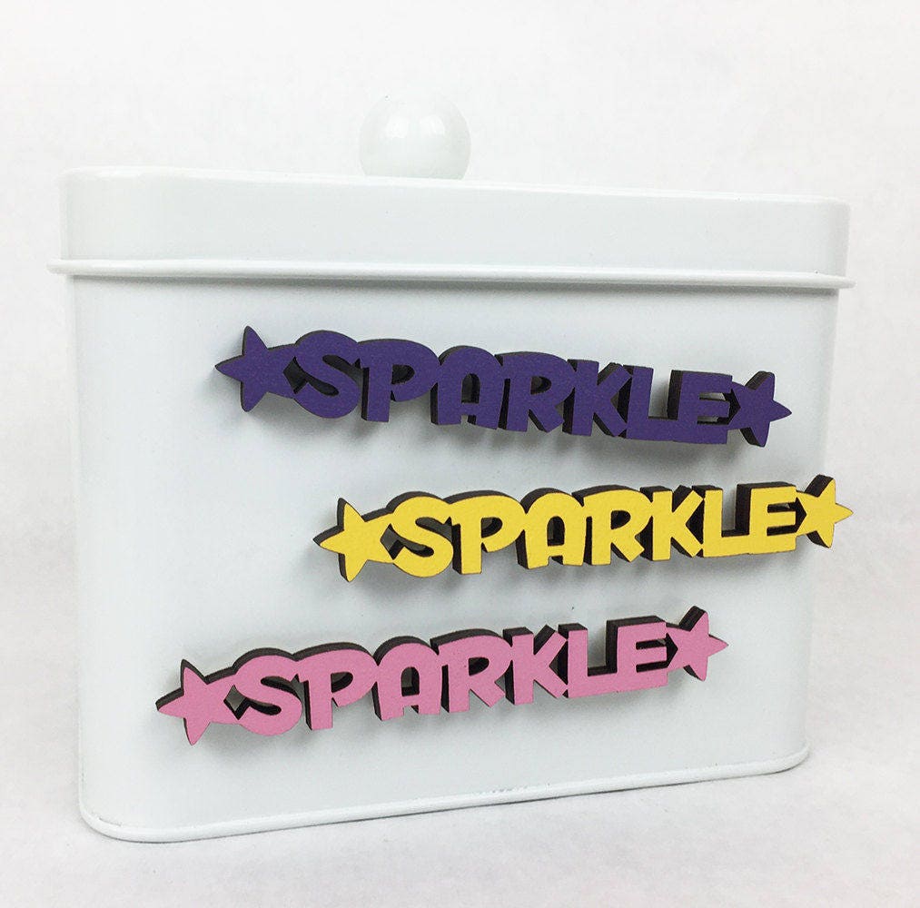 Sparkle Fridge Girls Teen Bedroom For Etsy