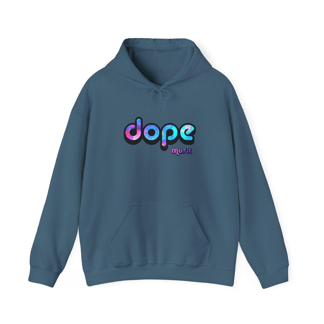 Dope Music Logo Hoodie, Rave Festival Apparel, Unisex Fit - Etsy