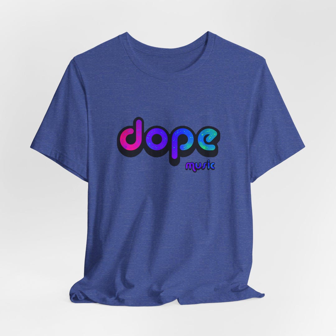 Dope Music Logo T-shirt, Festival Rave Top, Unisex Bella Canvas Tee - Etsy
