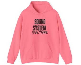 Sound System Culture Hoodie, Rave Music Festival Sweatshirt