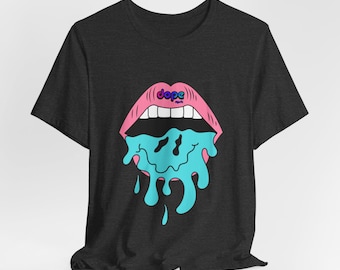 Trippy Graphic T-Shirt, Rave Festival Unisex Tee