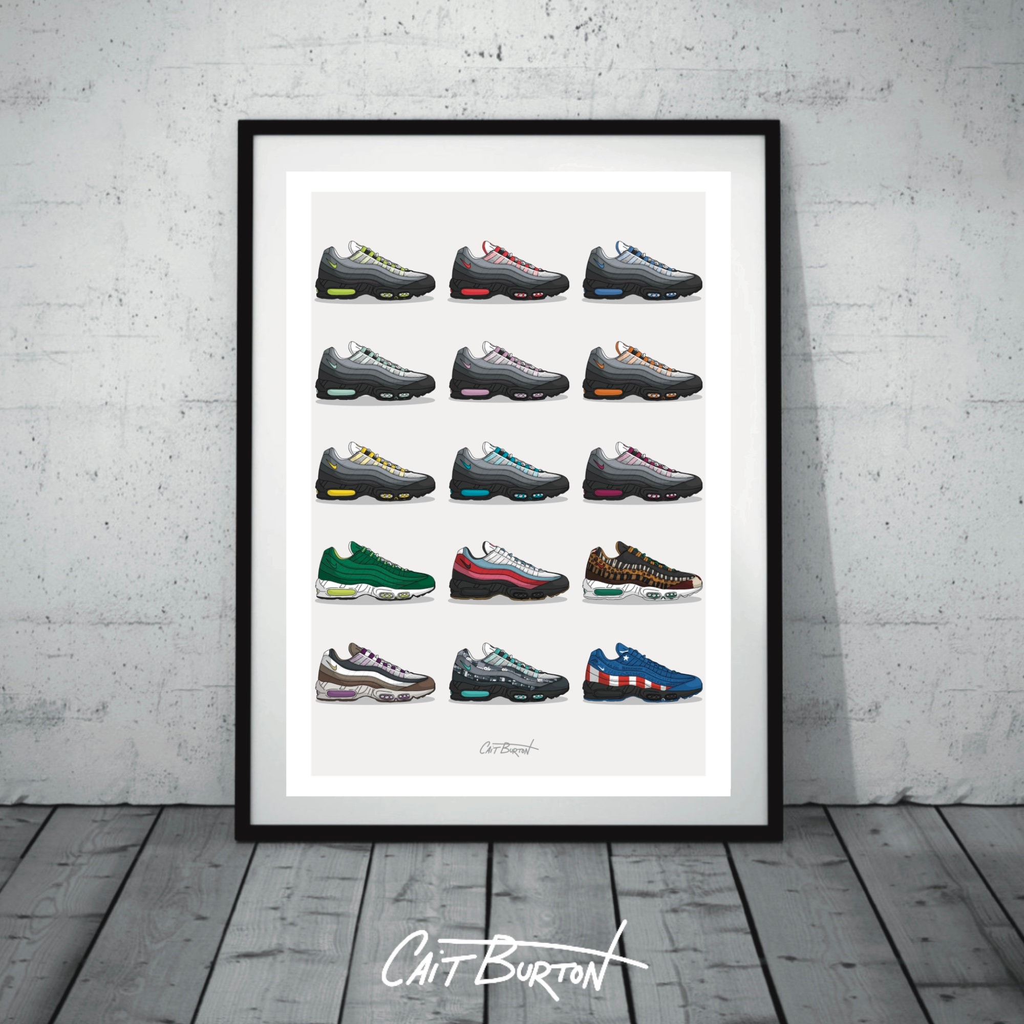 Air Jordan Collection Poster