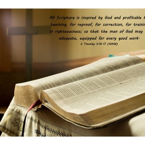 2 Timothy 3:16-17