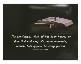 Ecclesiastes 12:13
