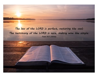 Psalm 19:7