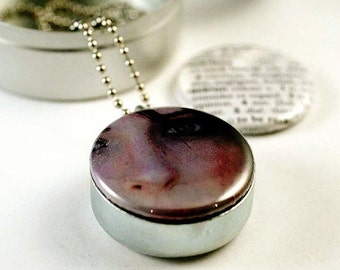 Personalized Picture Locket Necklace by Polarity - 3 Lockets in 1 Magnetic Jewelry, YOUR PHOTOS