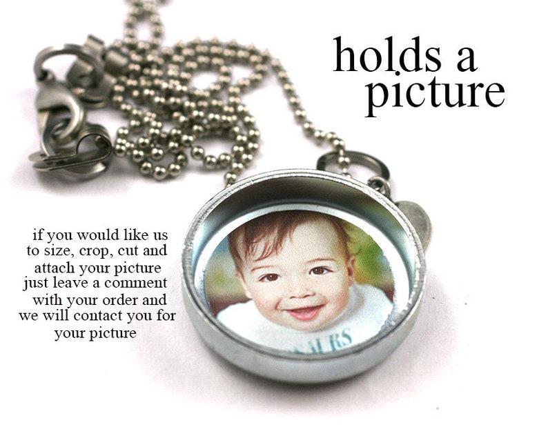 Boy Back to School Locket Robot Locket for Boy or Girl Holds a Family Photo Confidence Builder Gift for Son Grandson Gift image 8