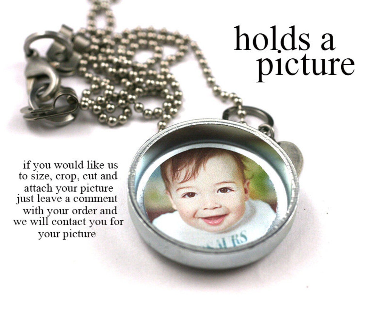Little Girl Locket Necklace Angel Locket Necklace Girls Art Etsy