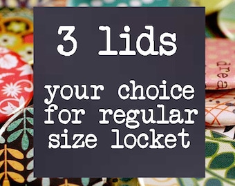 XTRA Lids for Polarity Recycled Magnetic LOCKET Regular Size