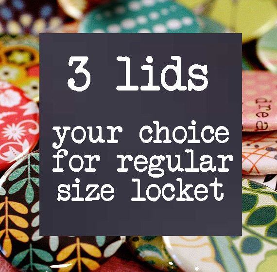 XTRA Lids for Polarity Recycled Magnetic LOCKET Regular Size