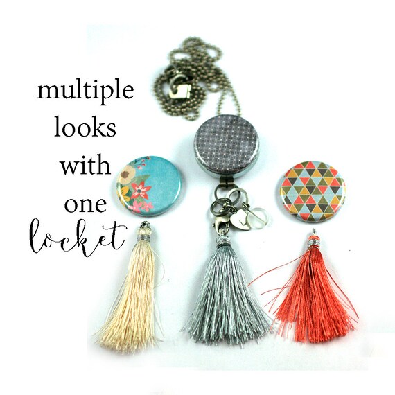Tassel locket discount