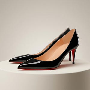 red heels with black and white dress Pretty little white dress with red heels | Luvtolook