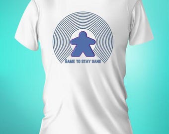 Boardgame Themed Meeple T-shirt SVG