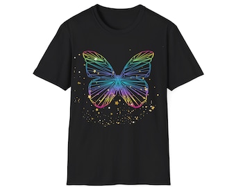 Camiseta unisex Softstyle mariposa