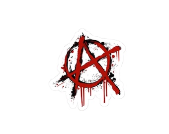 Anarchy Sticker: Lebendige Vinyl Aufkleber für Laptops & Journals