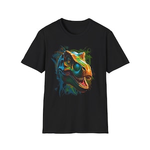 Vibrant Trex Graphic Tee