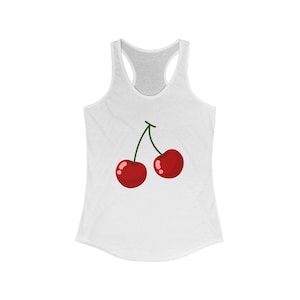 Cherries Racerback Tank Top