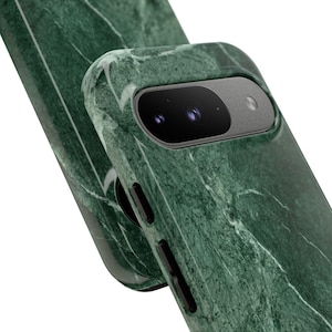 Green Marble Tough Case for Google and Samsung