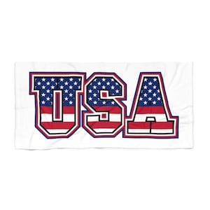 USA Beach Towel