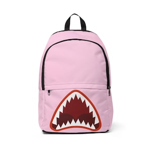 Rucksack aus Stoff, Pink Hai Design