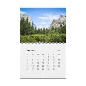 Scenic California 2025 Wall Calendar