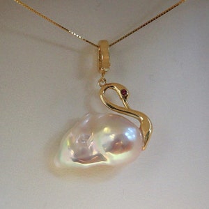 Pearl Swan - Etsy