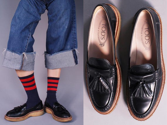 Tod's platform loafers new arrivals