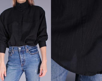 Vintage Oversized 1980s secretary blouse