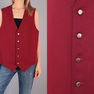 Vintage oversized gilet waistcoat