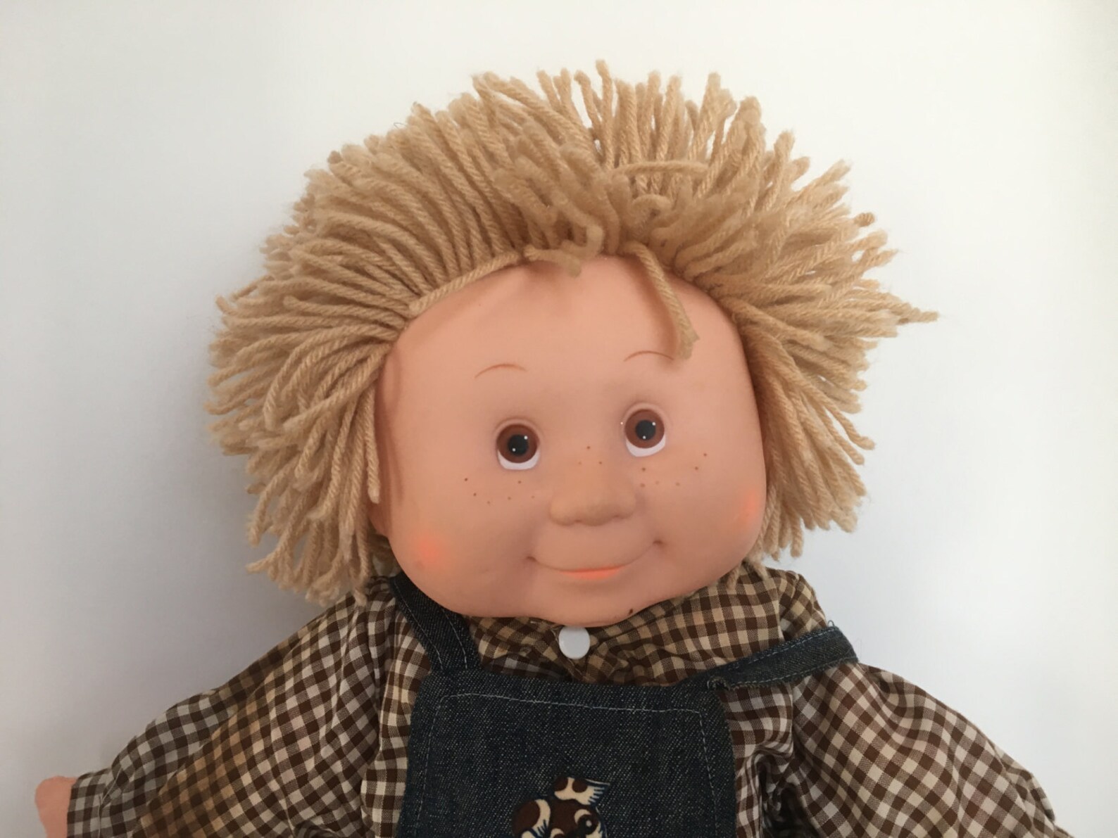 1980's Blue Box Flower Kids Doll Etsy