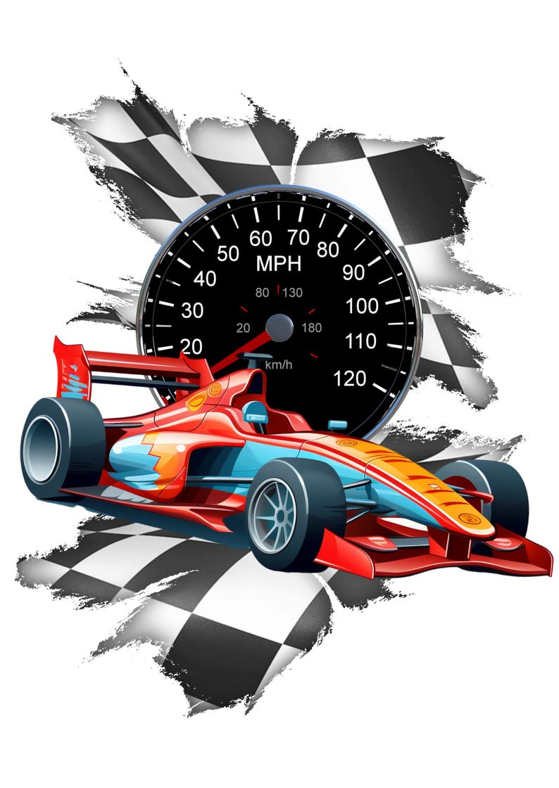 F1 Racing Cars PNG - Etsy