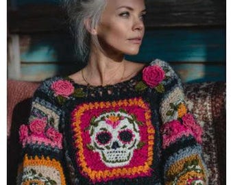 Retro-Sweatshirt für Damen mit Grafikprint, Top im Y2K-Stil mit 3D-Digitaldruck, Oversize-Hip-Hop-Pullover, Pullover mit Retro-Print