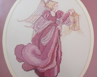 Victorian Angel Cross Stitch Pattern by Mar Bek